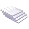 Clear PC Roofing Plank Plastics Panel Solid Flat Polycarbonate Sheet